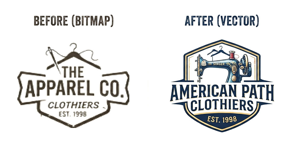 logo vector conversion